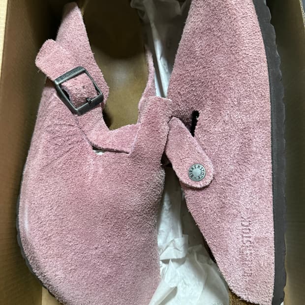 [43] 스투시 x 버켄스탁 보스턴 핑크 