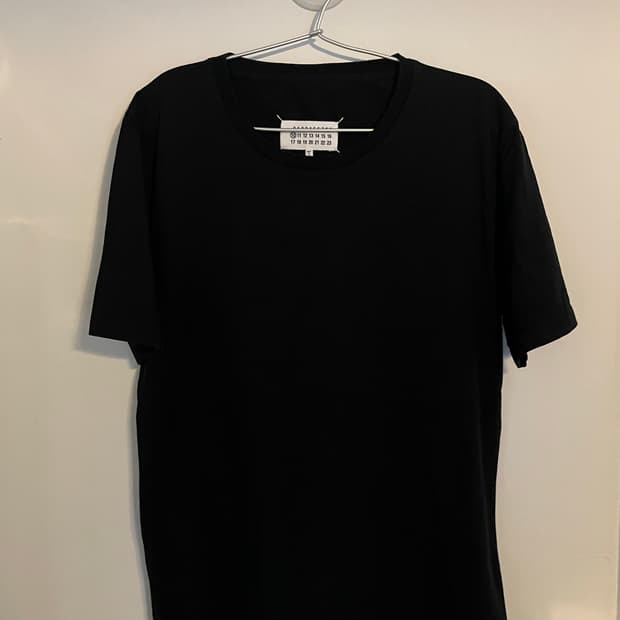 마르지엘라 플레인 티셔츠