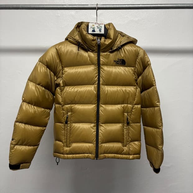 노스페이스 메트로 패딩 700 골드색상