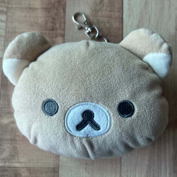 리락쿠마 릴패스 얼굴 파우치 키링