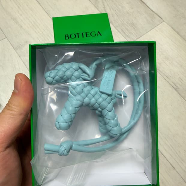 보테가 스타일 백참, 도그 백참, 강아지 백참, 새상품