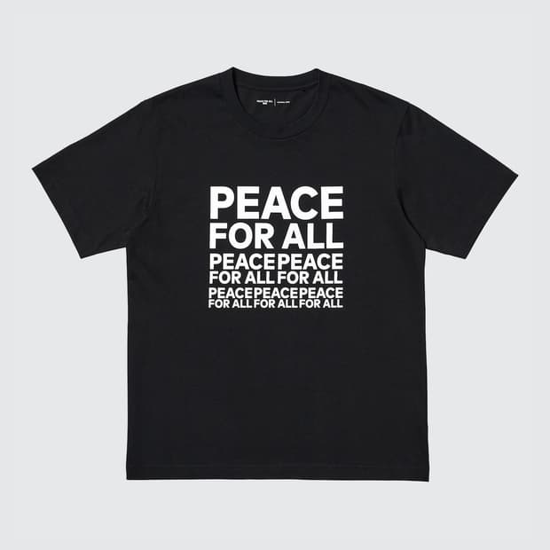 유니클로 PEACE FOR ALL 그래픽T 