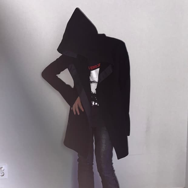 Rick owens Olmar and Mirta hood coat