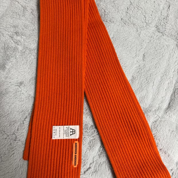 안데르센안데르센 숏머플러(g5) 오렌지