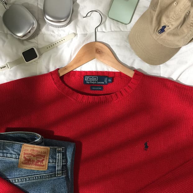 (MAN) 폴로랄프로렌 니트 스웨터 XXL 