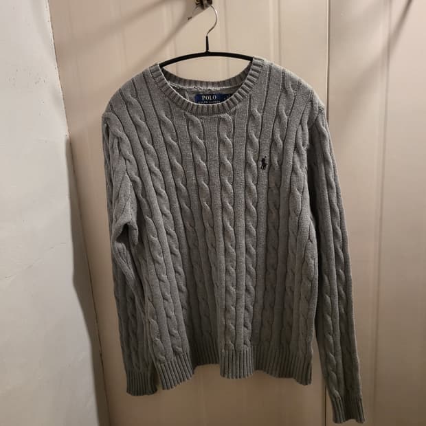 폴로 랄프로렌 케이블 니트