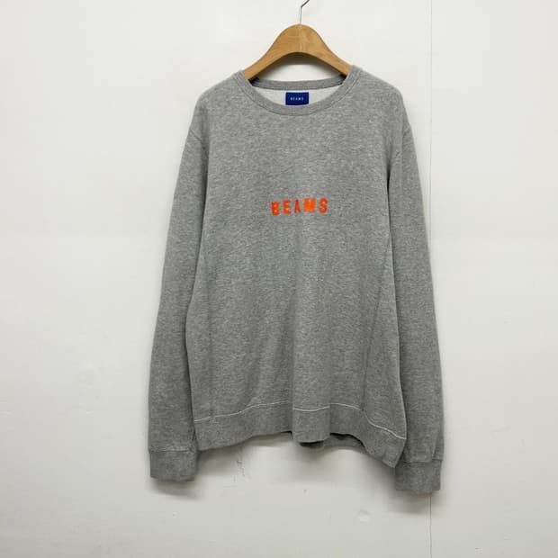 빔즈 BEAMS 회색 맨투맨 (MADE IN JAPAN)