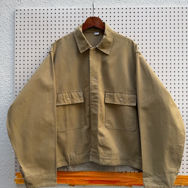 1980s FRENCH WORK UTILITY 프렌치 메카닉 워크자켓