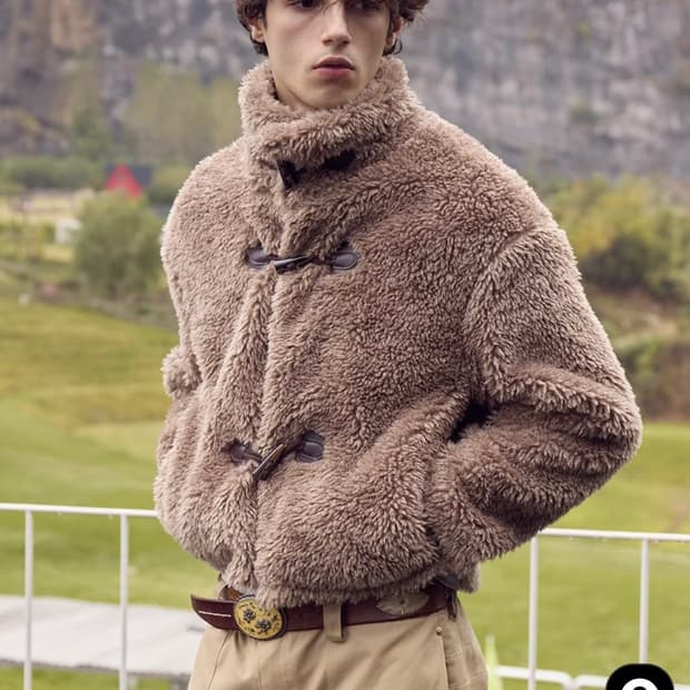 Velvet Frost Faux Fur Hook Jacket (새상품)