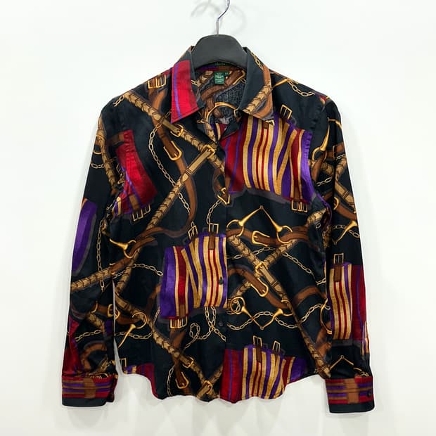 폴로 랄프로렌 여성 풀프린팅 셔츠 S