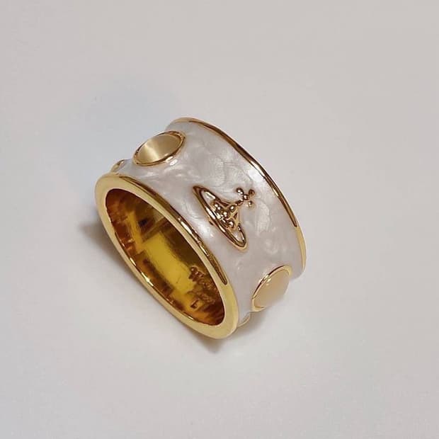 Vivienne Westwood 14k gold ring