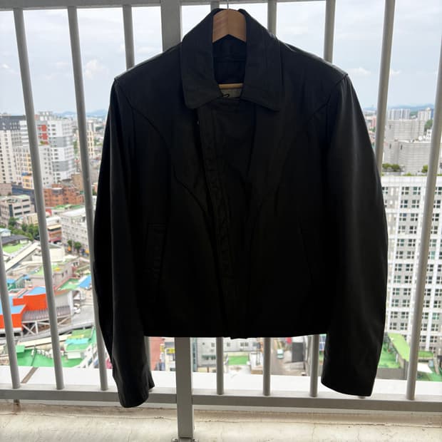 80s Bermans 웨스턴 레더자켓