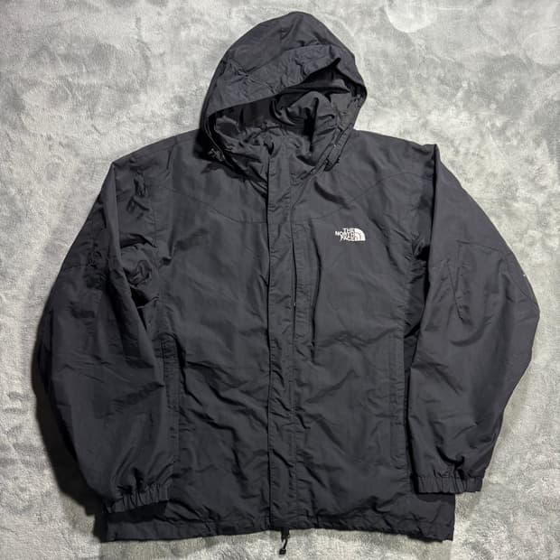 노스페이스 블랙 바람막이 자켓 