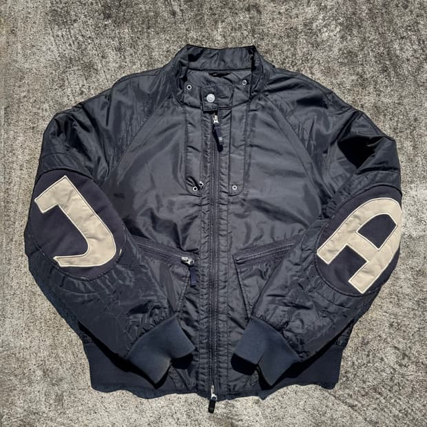 [XL] 00s Armani Jeans 알마니진 테크니컬 봄버 자켓