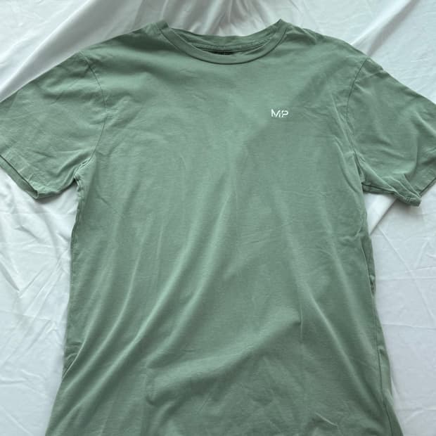 MP 그린 반팔 티셔츠