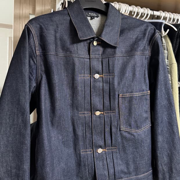 APC x Beams Light 아페쎄 x 빔즈 일본 데님 자켓