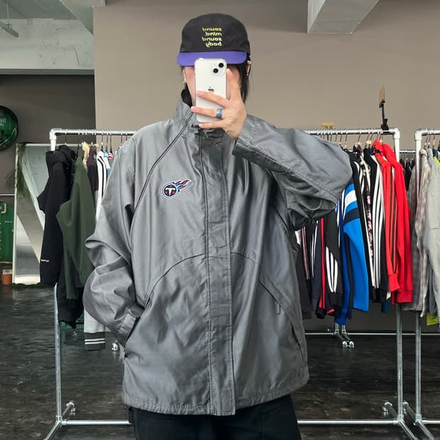 NFLxReebok 바람막이 자켓 