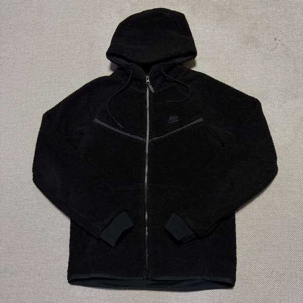 나이키 테크팩 후리스 후드집업