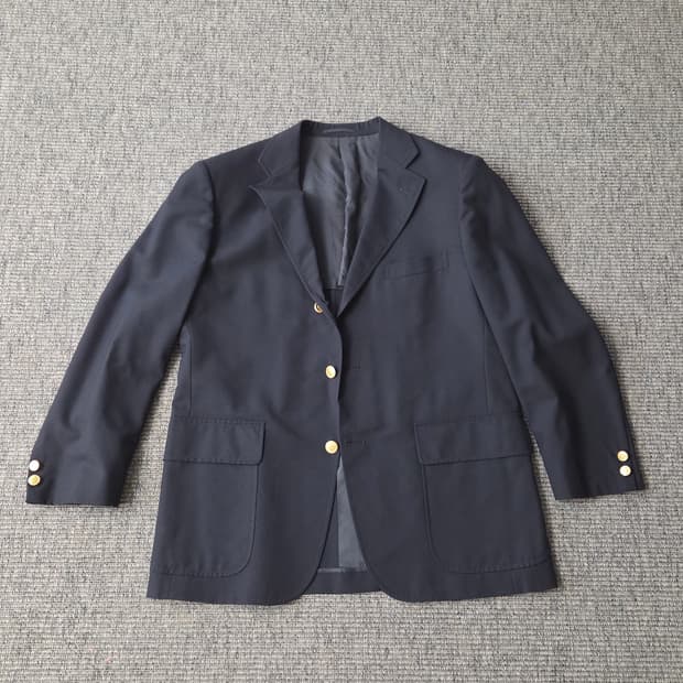 Jpress 다크네이비 금장 블레이저