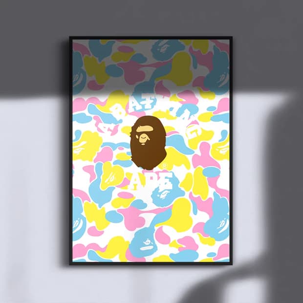 베이프 액자 홈인테리어