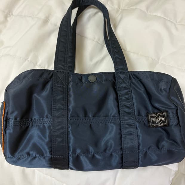 포터 탱커 더플백 s 아이언블루