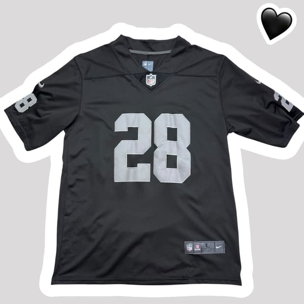 오버사이즈 나이키 NFL 레이더스 제이콥스 유니폼 져지 (No.74)