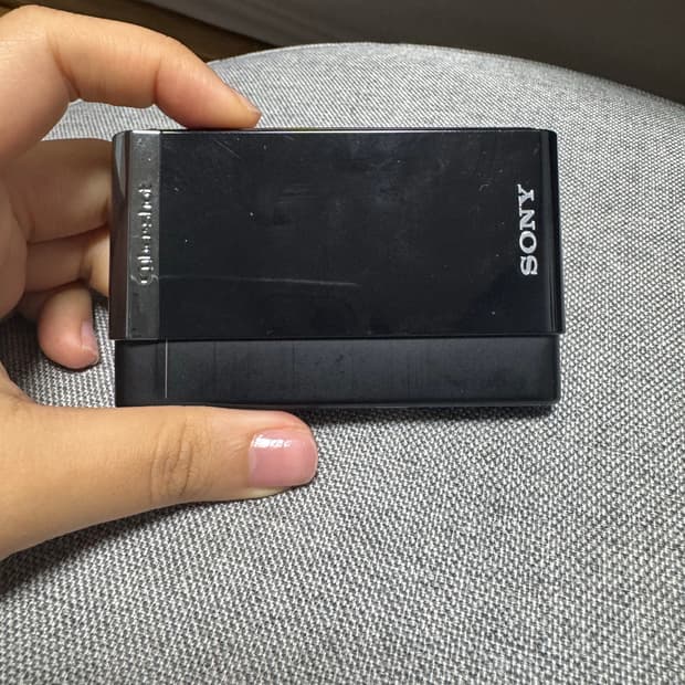 소니 사이버샷 DSC-T90 디지털 카메라 블랙