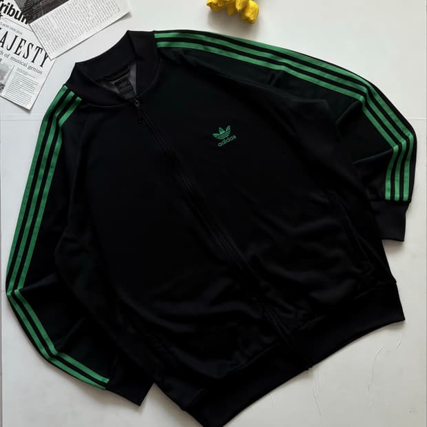 adidas 아디다스 빈티지 오버핏 트랙탑 져지 