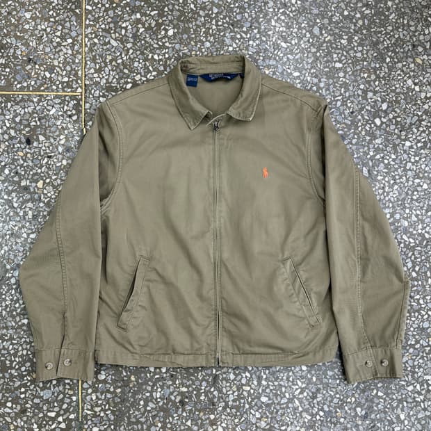 90s 폴로 랄프로렌 코튼 트윌 스윙탑 자켓 XL