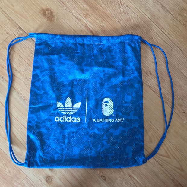 베이프 아디다스 신발주머니