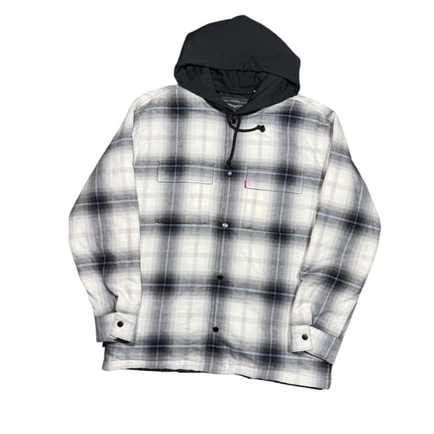 Levis 리바이스 타탄체크 후드자켓