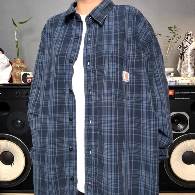 칼하트 체크셔츠