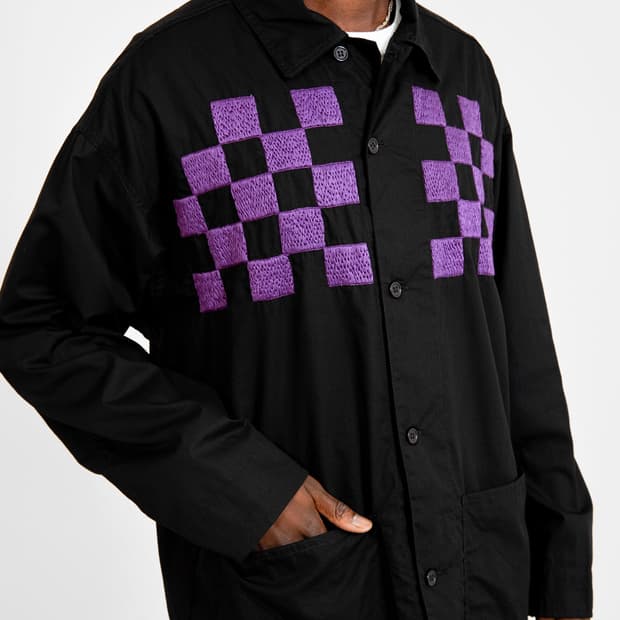 Noma t.d. Checker Embroidered Jacket