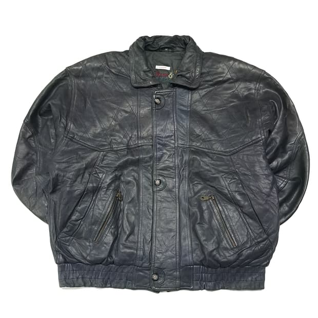 CL762 XL 로버앤레이크스 90s 양가죽 퀼팅 자켓 점퍼