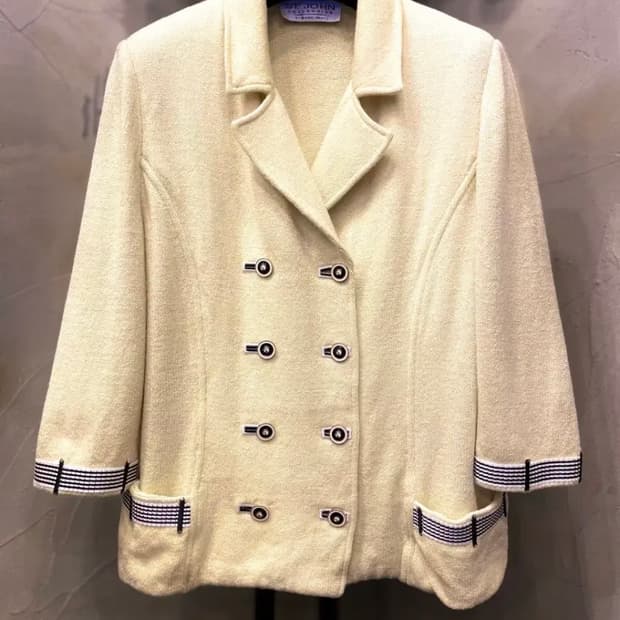 St. John 센죤 센존  울 레이온 자켓 66