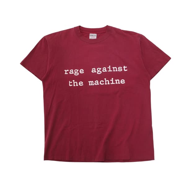 90‘s 레이지 어게인스트 더 머신 빈티지 밴드티