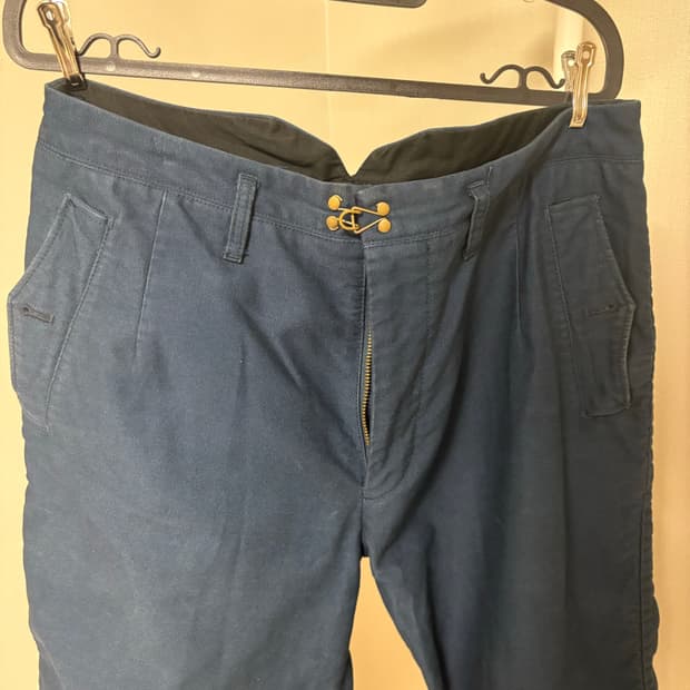 kolor 헤비 코튼 팬츠