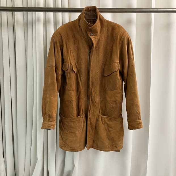 MACALISTERS 브라운 스웨이드 자켓 