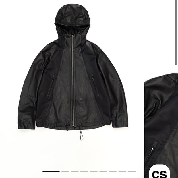 [구매글M ] hgbb studio bam leather jacket