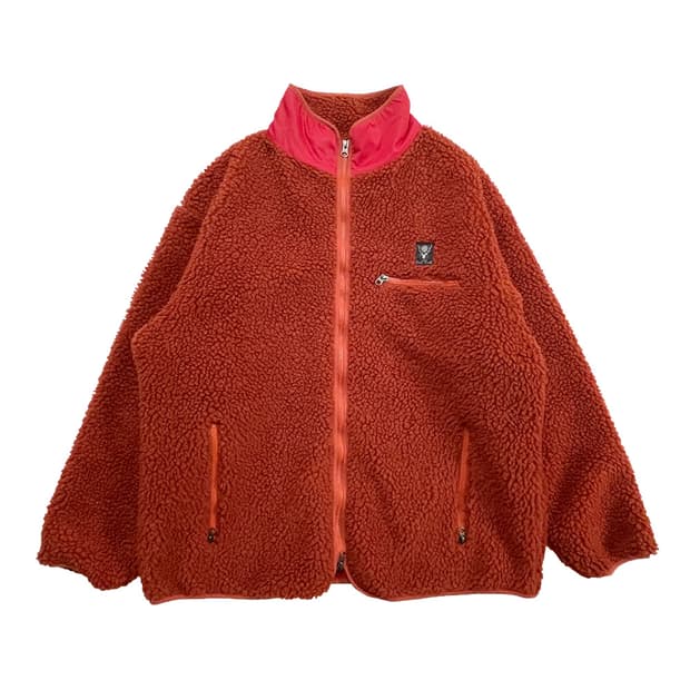 사우스2웨스트8 후리스 레드 L