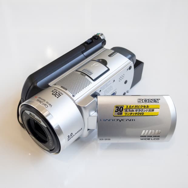 Sony DCR-SR100  / 빈티지 디지털 캠코더 