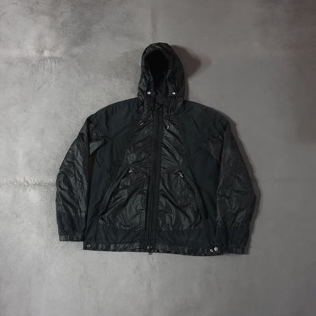 90s BEAMS 빔즈 파라슈트 자켓 바람막이 M 100