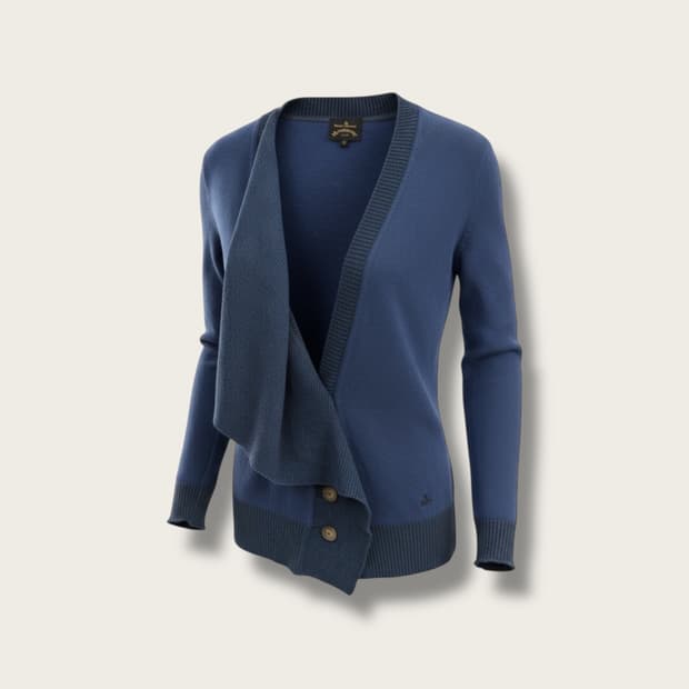 XS/ 비비안웨스트우드 앙고라 캐시미어 가디건