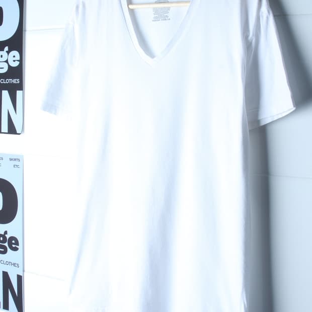 (L-XL) 폴로 랄프로렌 반팔 티셔츠 USA 브이넥 무지-H36679