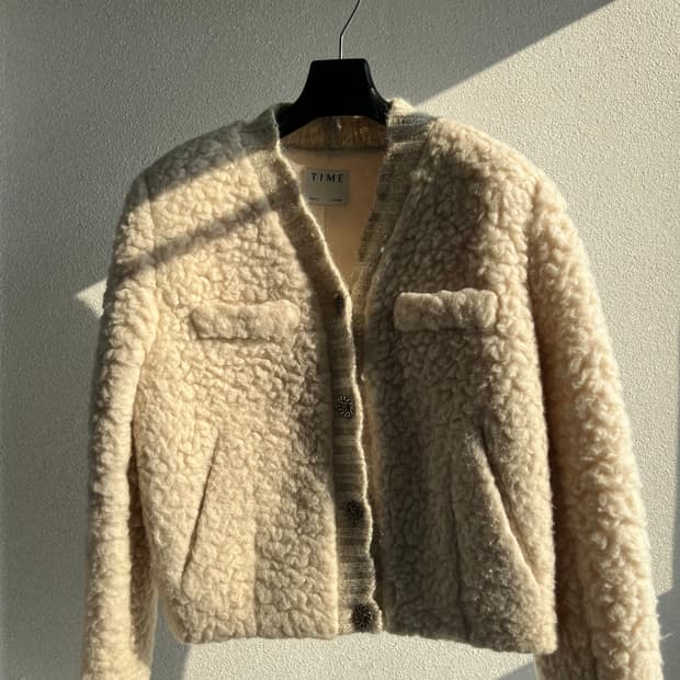 Time wool blend dumble jacket