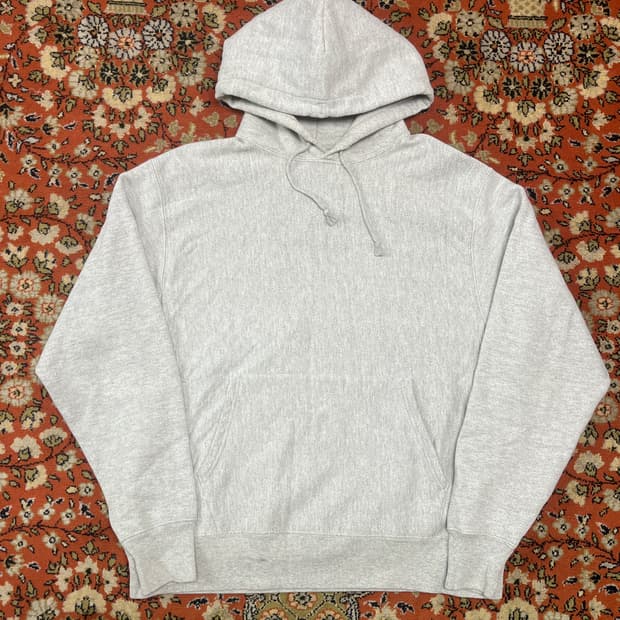 [L] 챔피온 리버스위브 후드티 그레이