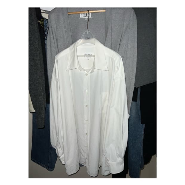 마르지엘라 오버핏 셔츠