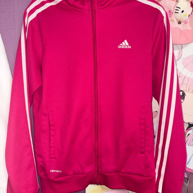 진핑크 아디다스 유로파 져지 딸기핑크