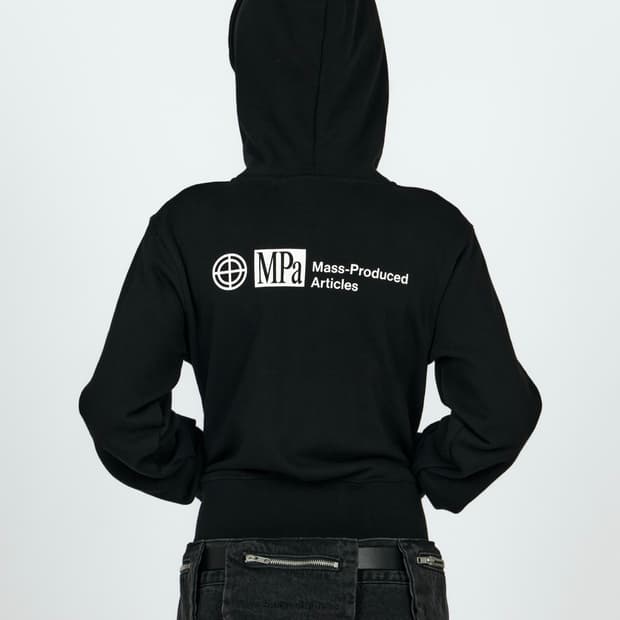 MPa HOOD ZIP UP WOMEN black S