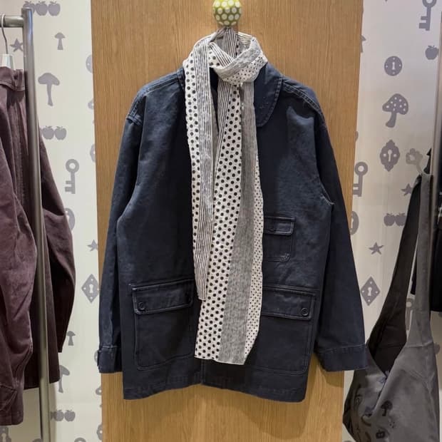 오헤시오 도트스카프 머플러